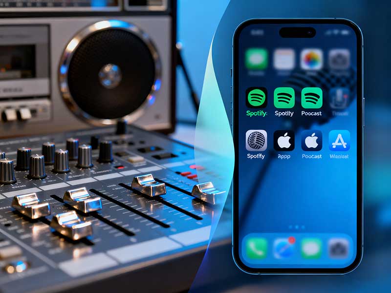 破局與立新：廣播行業如何應對播客與在線音頻的強勢競爭