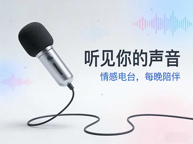 聲音的溫度：情感電臺如何用治愈內容連接千萬孤獨的靈魂